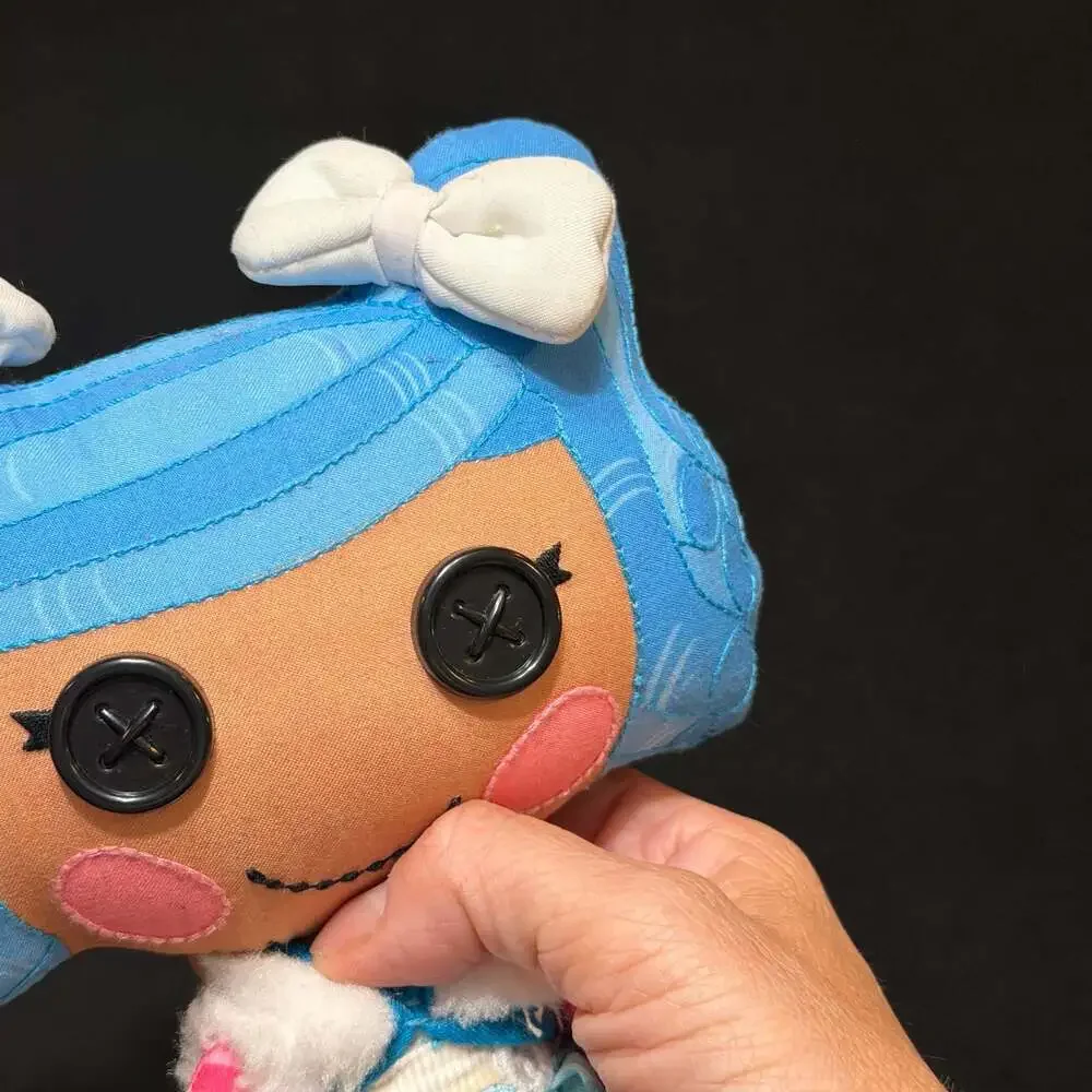 Lalaloopsy Mittens Fluff 'N' Stuff Soft Plush Rag Doll with Button Eyes